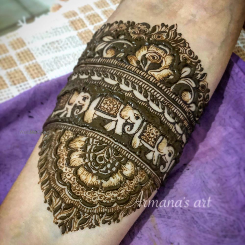 Photo From Figure work bridal henna - By Armana's Art