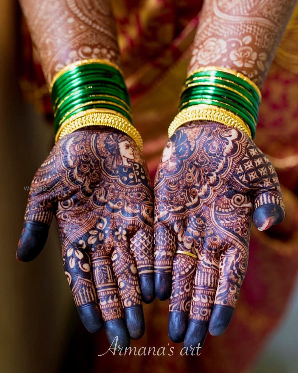 Photo From Figure work bridal henna - By Armana's Art