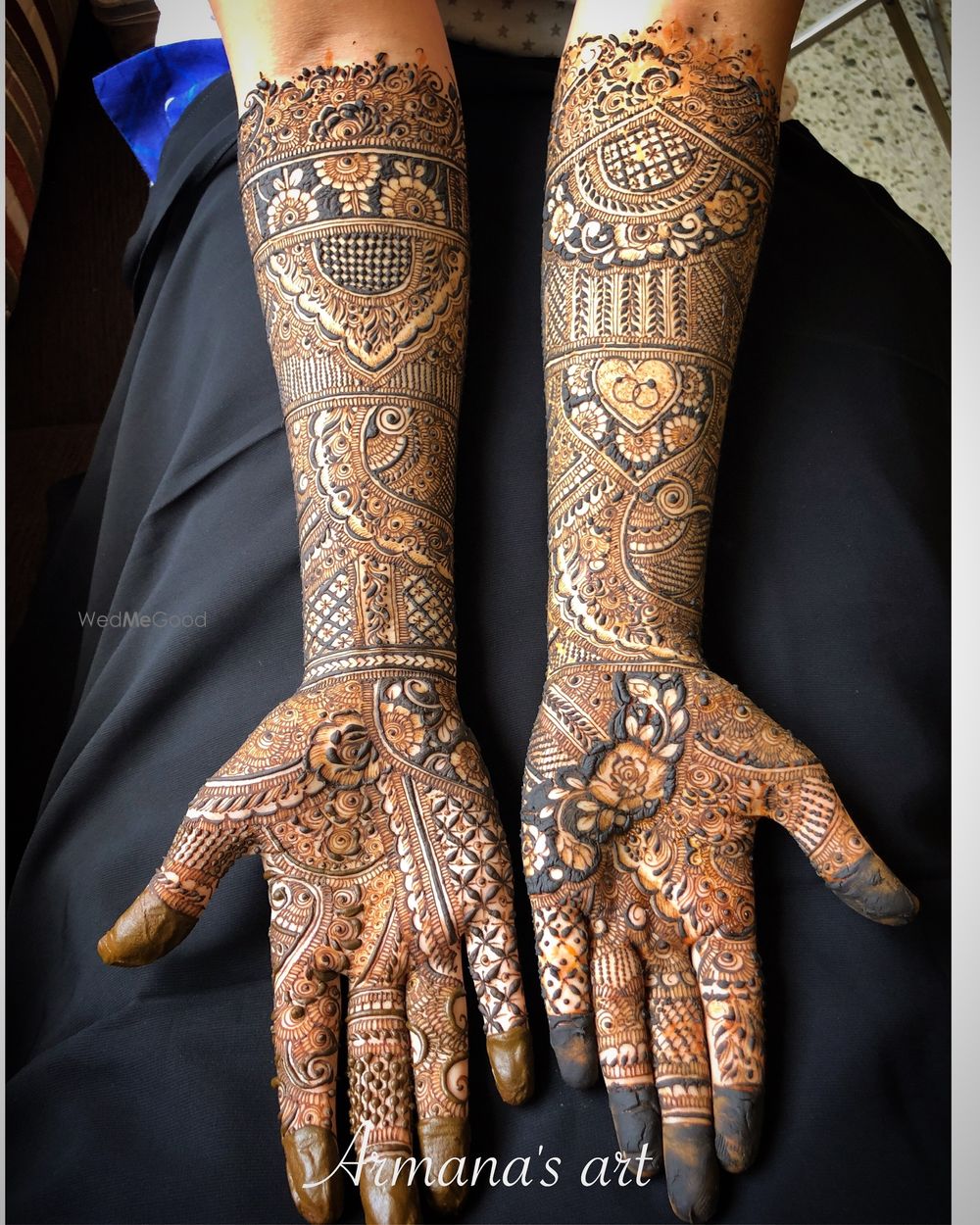 Photo From Traditional bridal henna - By Armana's Art