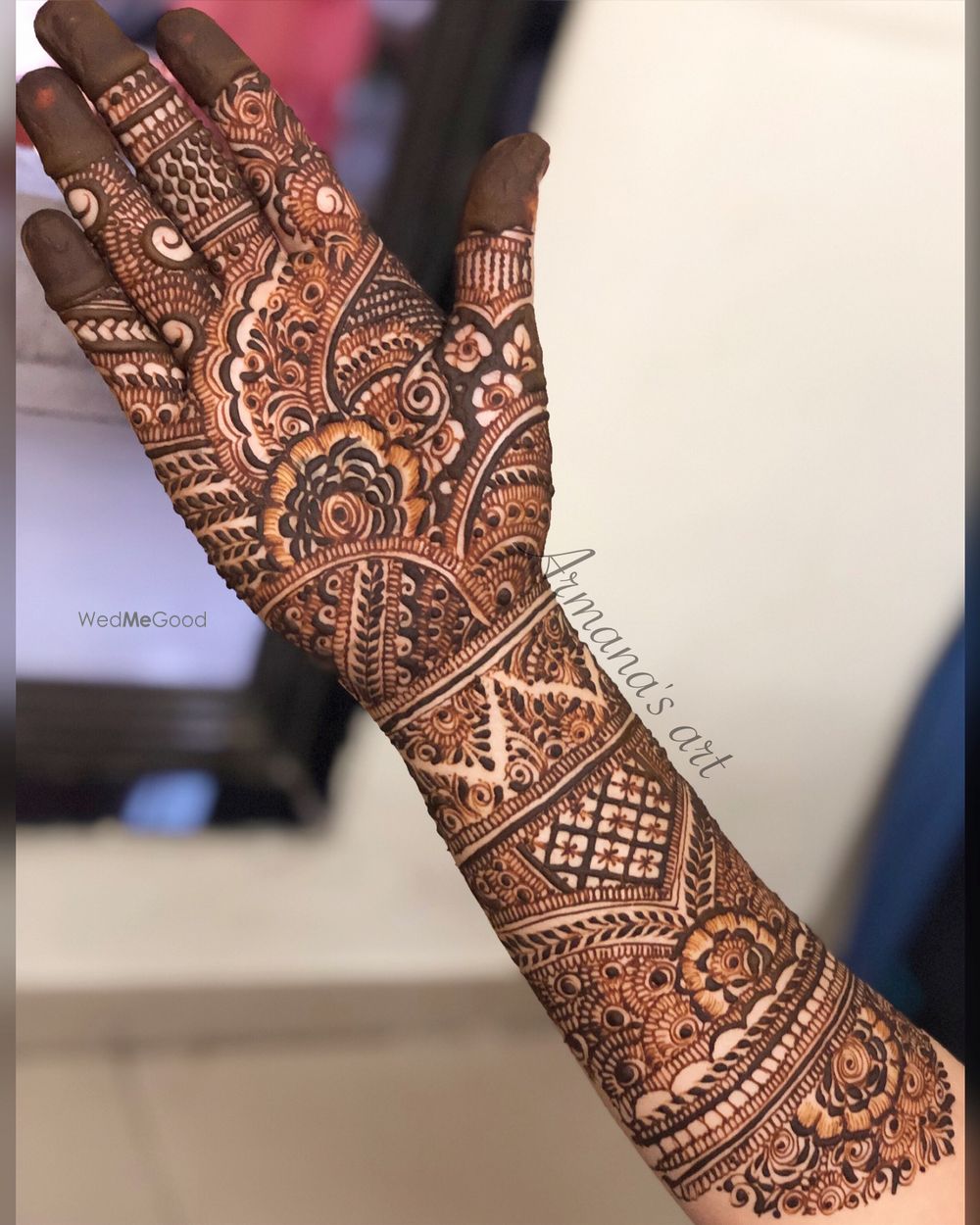 Photo From Traditional bridal henna - By Armana's Art