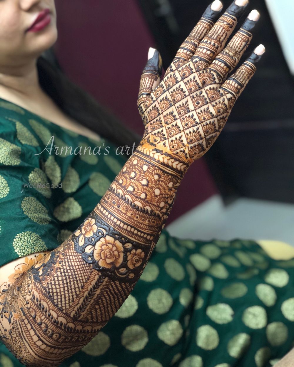 Photo From Traditional bridal henna - By Armana's Art