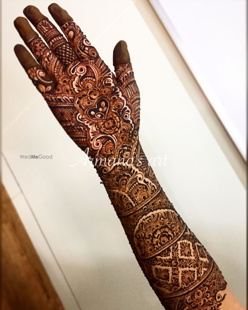 Photo From Traditional bridal henna - By Armana's Art