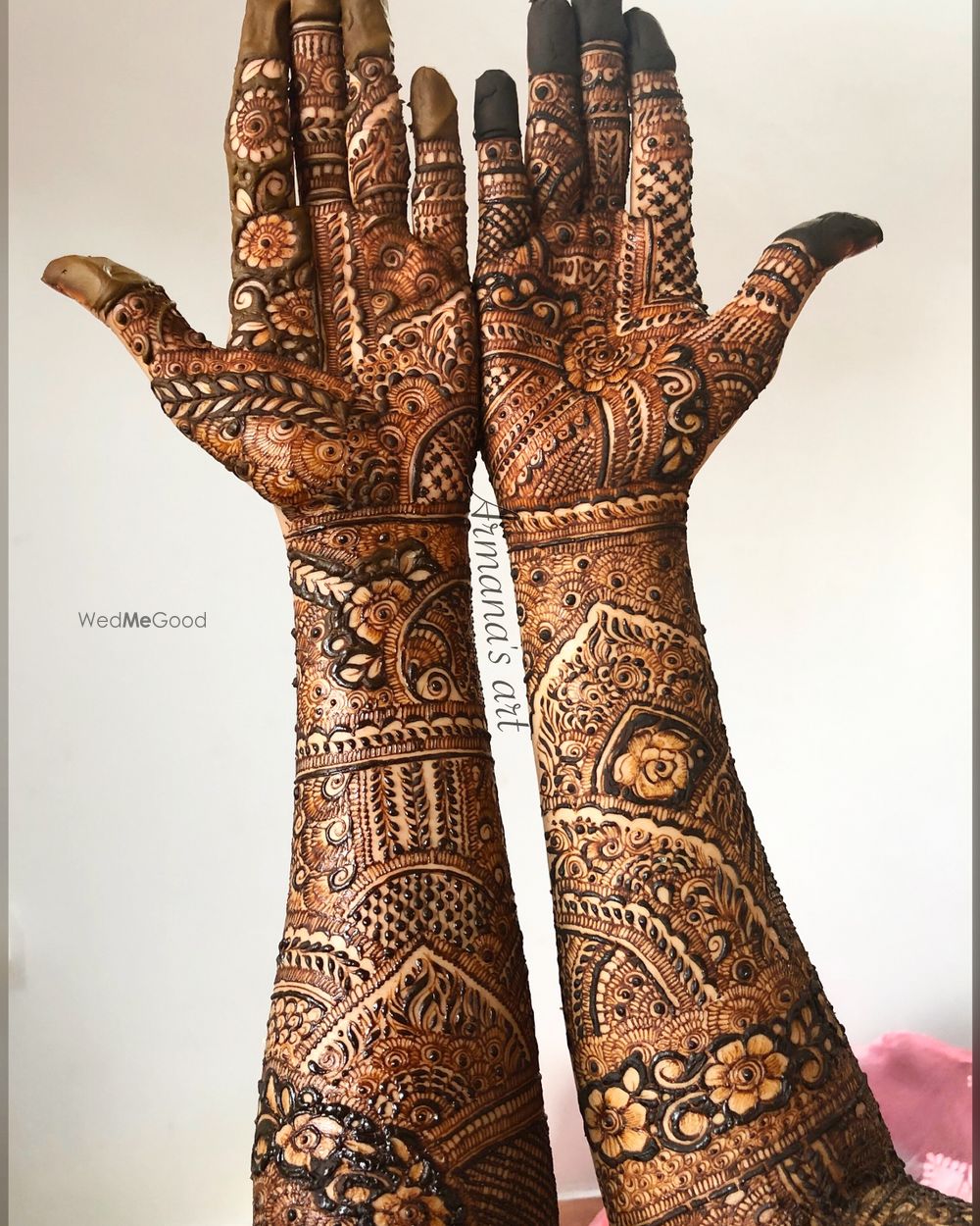 Photo From Traditional bridal henna - By Armana's Art