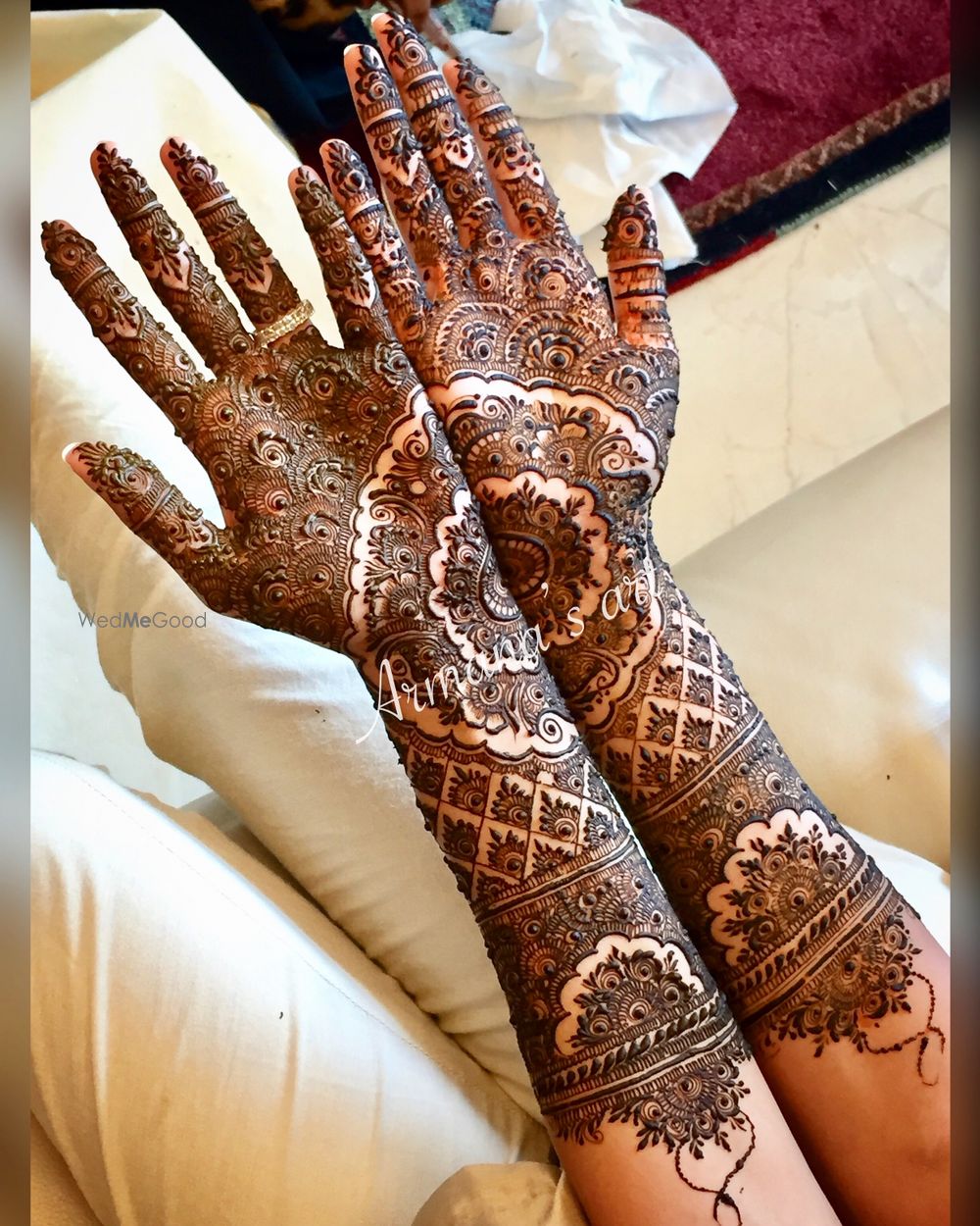 Photo From Traditional bridal henna - By Armana's Art