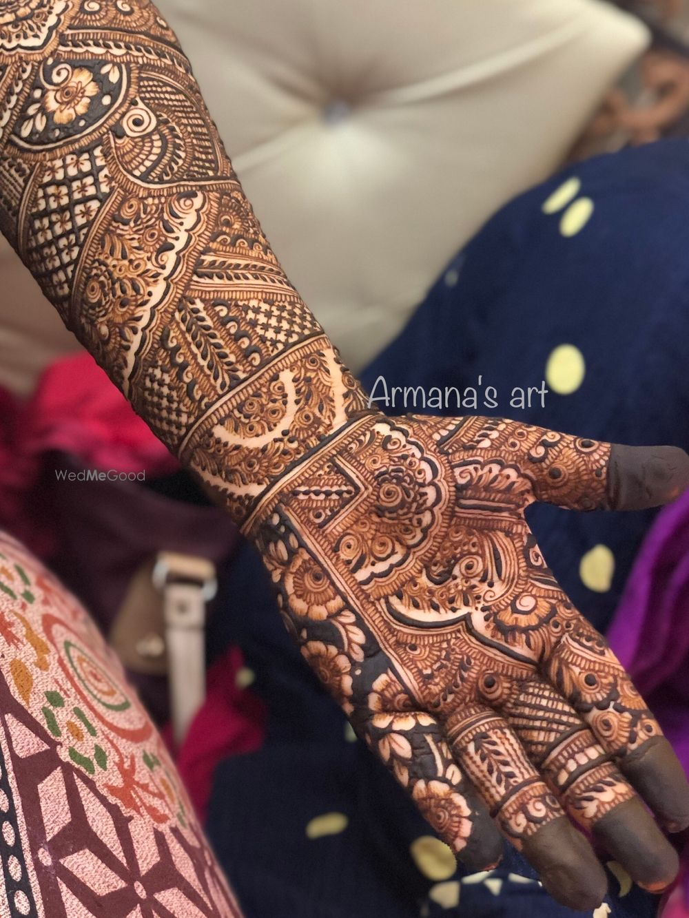 Photo From Traditional bridal henna - By Armana's Art