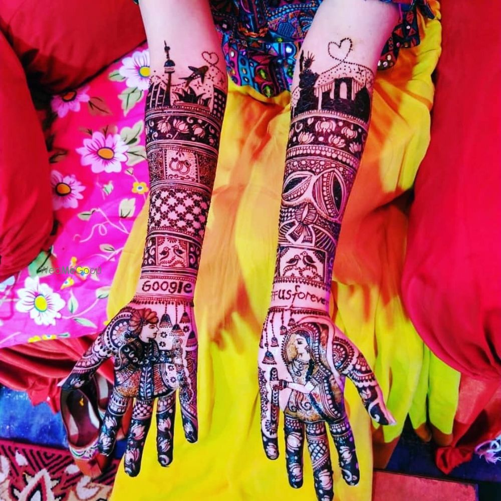 Photo From Mehandi Ceremony at Rohini - By Jully Mehandi Designer