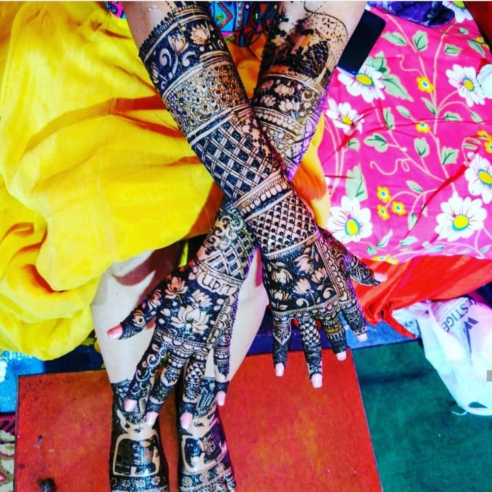 Photo From Mehandi Ceremony at Rohini - By Jully Mehandi Designer