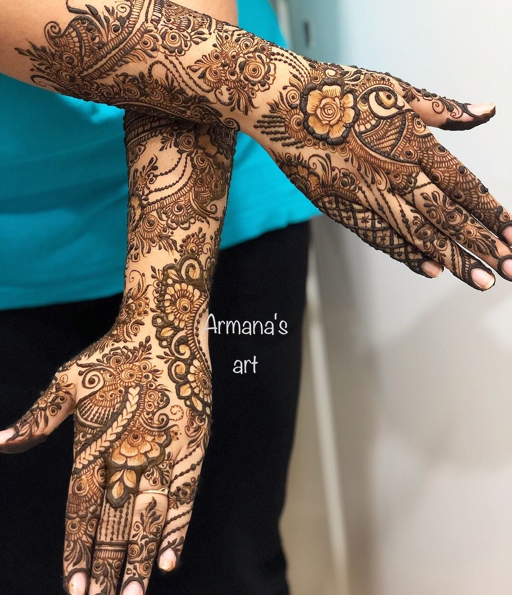 Photo From Indo arabic henna  - By Armana's Art