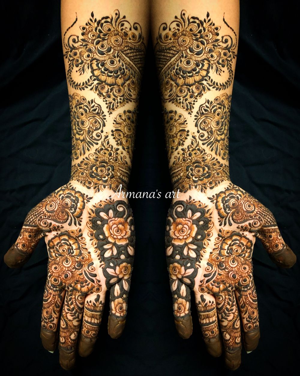 Photo From Indo arabic henna  - By Armana's Art