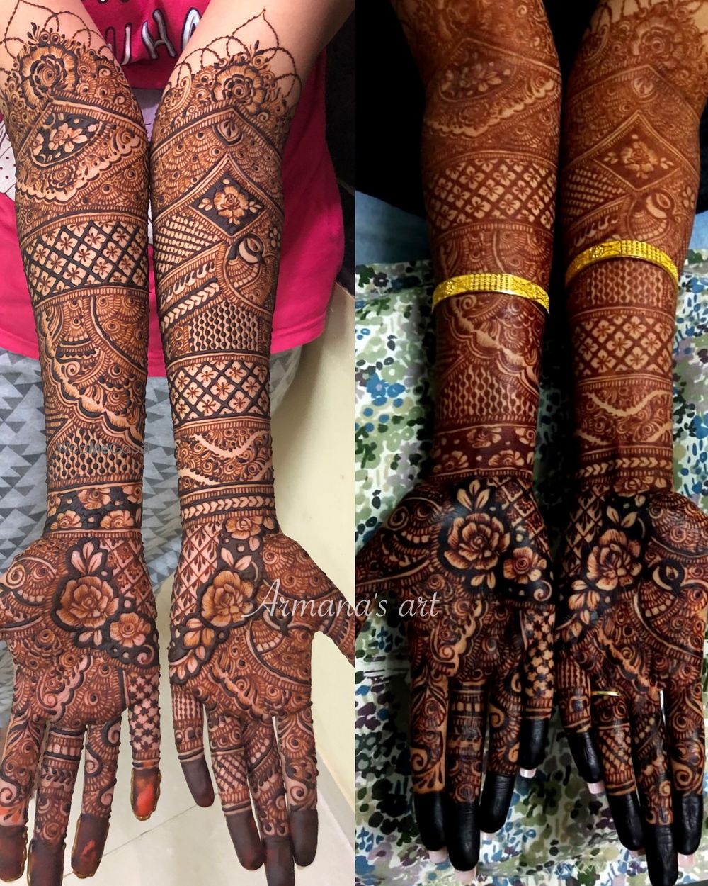 Photo From Engagement henna  - By Armana's Art