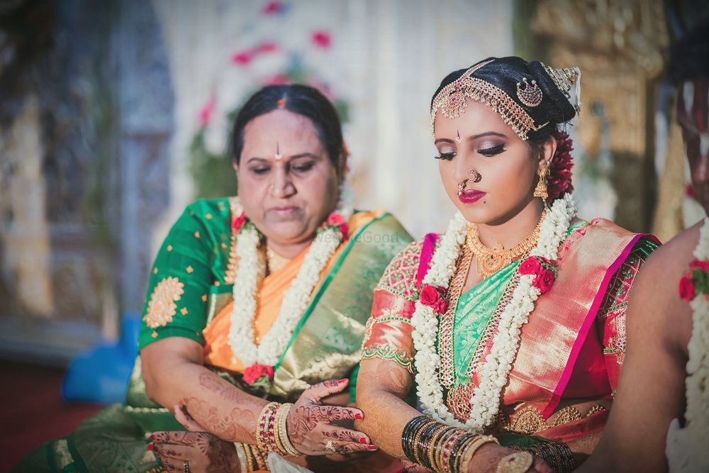 Photo From Padmaja's Iyengar wedding at Bangalore - By Hair and Makeup by Vidhya