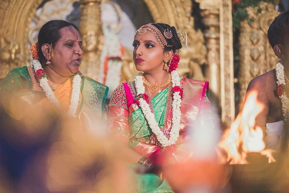 Photo From Padmaja's Iyengar wedding at Bangalore - By Hair and Makeup by Vidhya