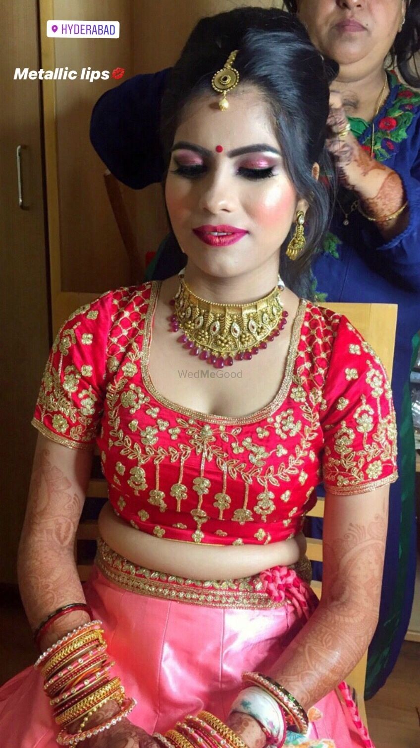 Photo From North Indian Bride(wedding day) - By Juhi Ahuja Makeup Artist 