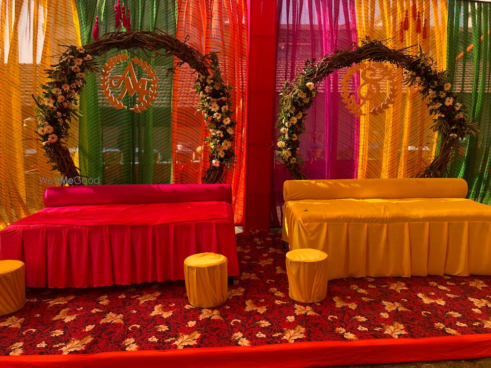 Photo From haldi come with cocktail  - By Meadow Decor