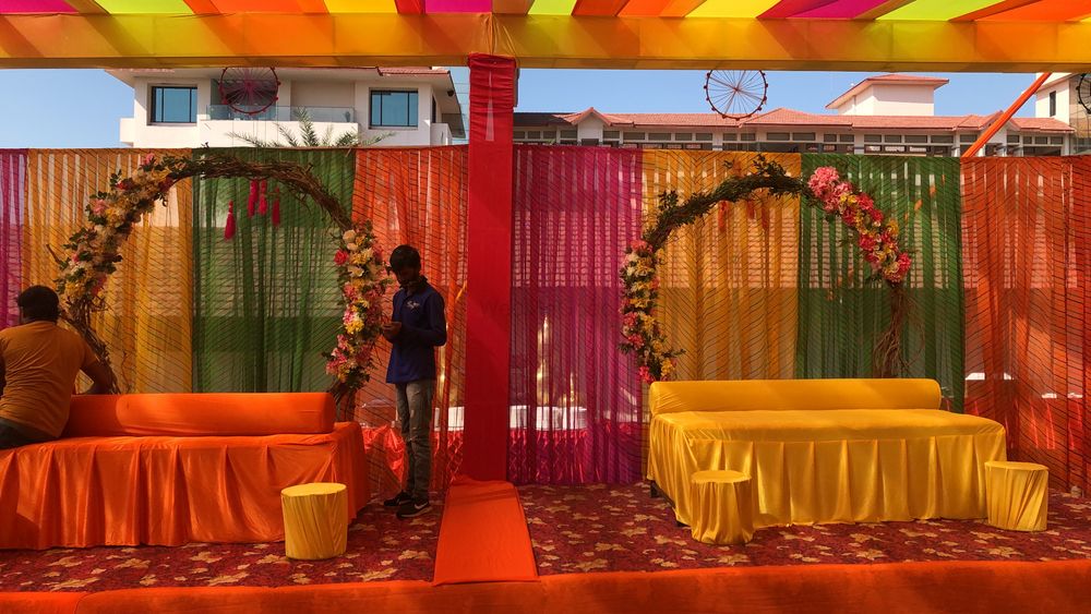 Photo From haldi come with cocktail  - By Meadow Decor