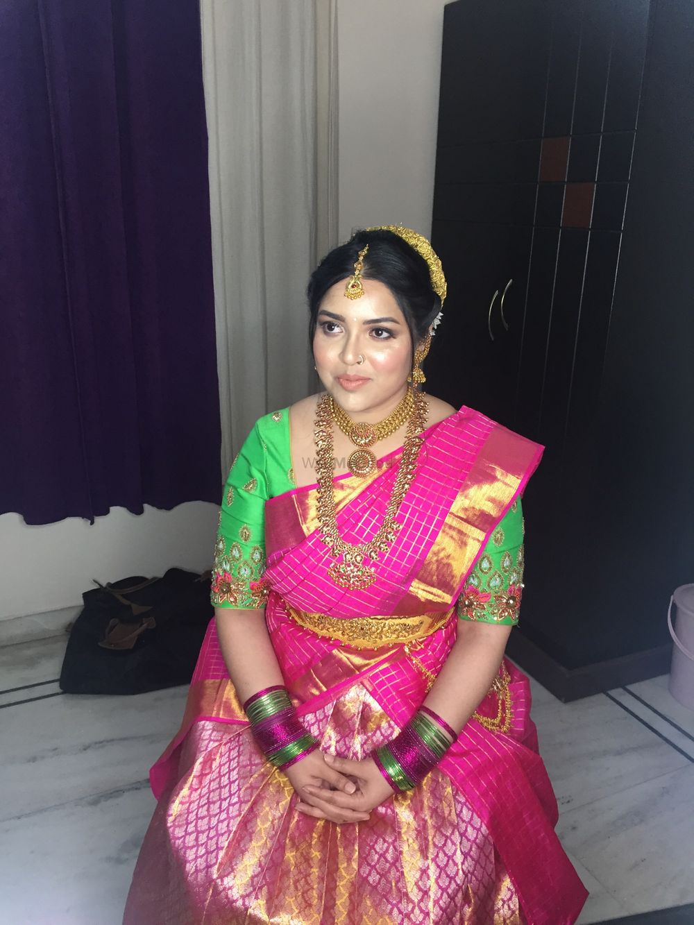 Photo From South Indian Client - By Juhi Ahuja Makeup Artist 