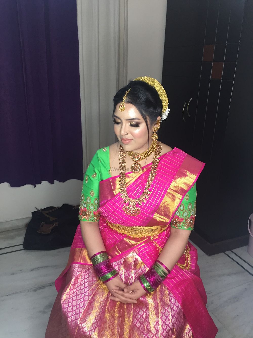 Photo From South Indian Client - By Juhi Ahuja Makeup Artist 