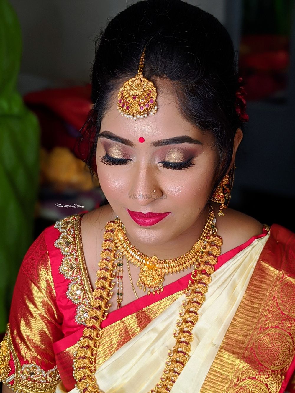 Photo From South Indian Bridal Makeup - By Makeup by Disha