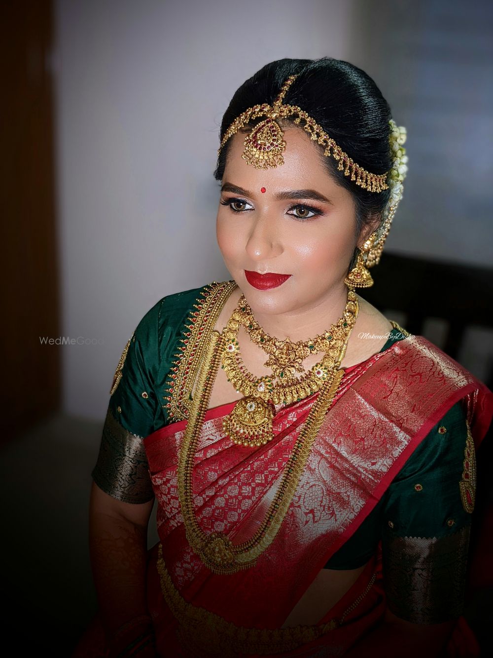 Photo From South Indian Bridal Makeup - By Makeup by Disha