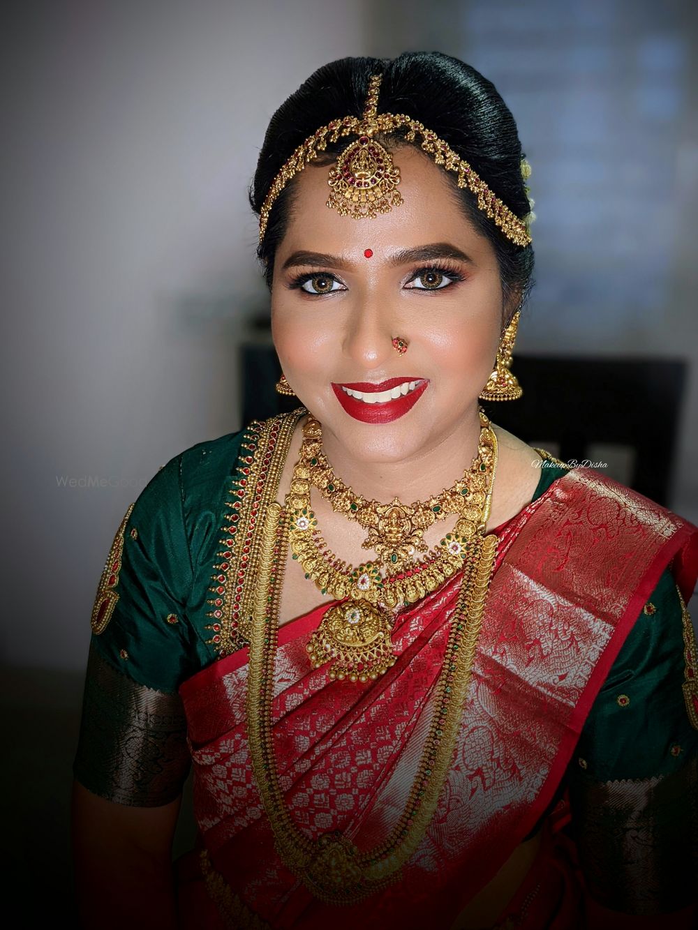 Photo From South Indian Bridal Makeup - By Makeup by Disha