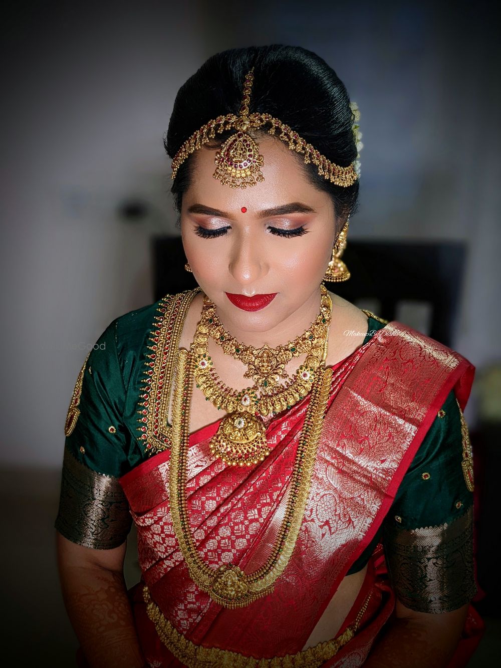 Photo From South Indian Bridal Makeup - By Makeup by Disha