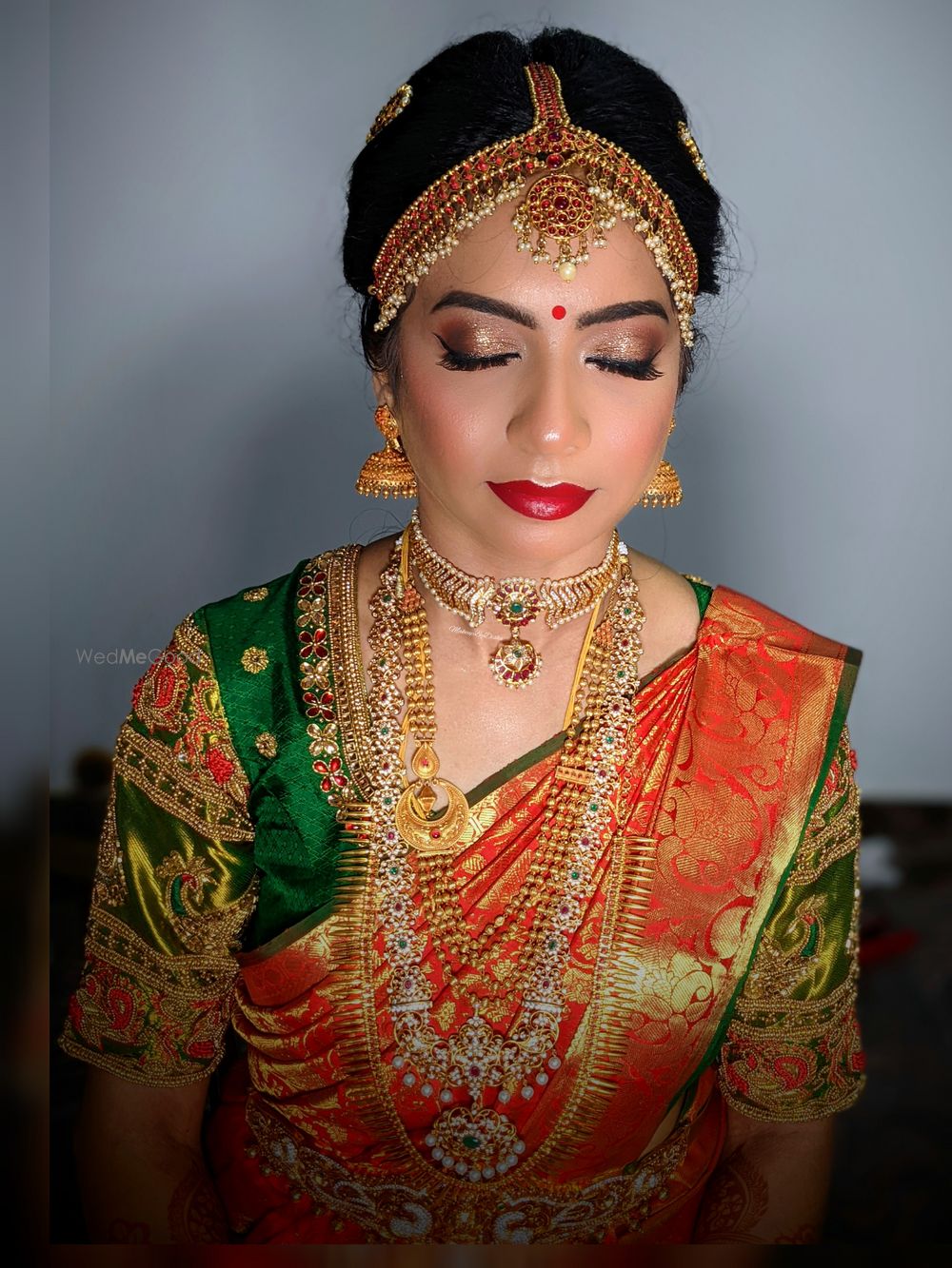 Photo From South Indian Bridal Makeup - By Makeup by Disha