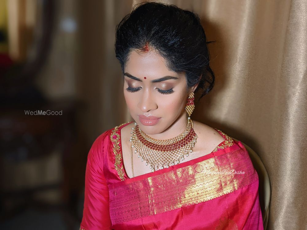 Photo From South Indian Bridal Makeup - By Makeup by Disha