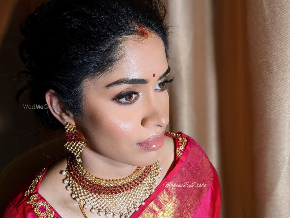 Photo From South Indian Bridal Makeup - By Makeup by Disha