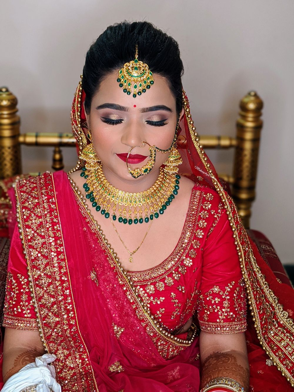 Photo From North Indian Bridal Look - By Makeup by Disha