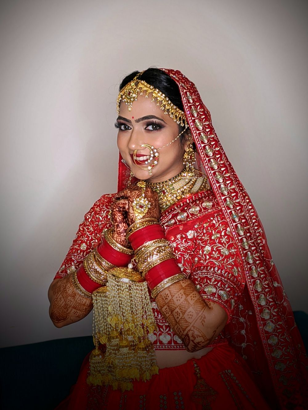 Photo From North Indian Bridal Look - By Makeup by Disha
