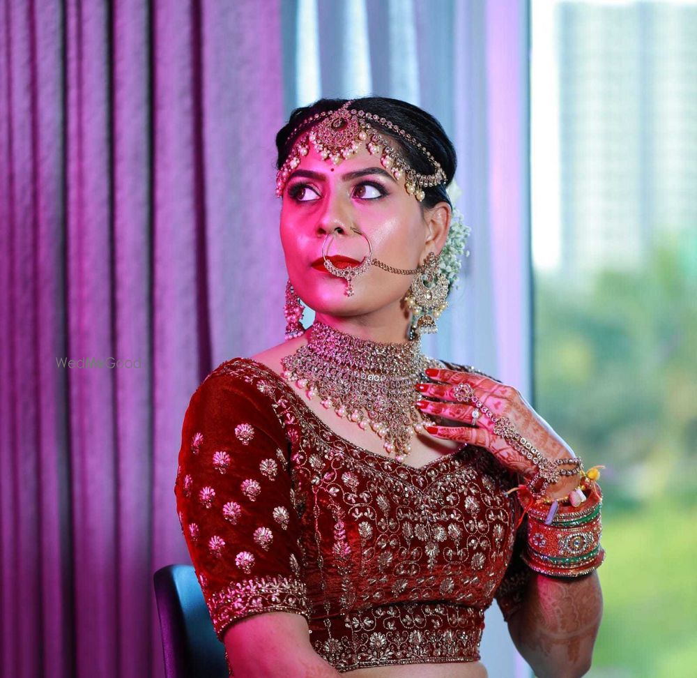 Photo From North Indian Bridal Look - By Makeup by Disha