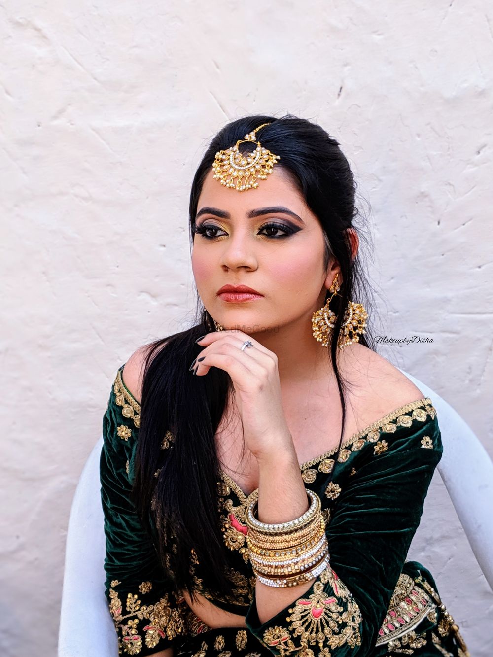 Photo From Muslim Bridal Look - By Makeup by Disha