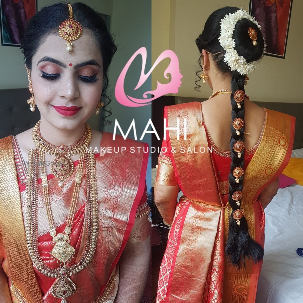 Photo From SOUTH Indian bride looks - By Mahi Makeup Studio and Salon