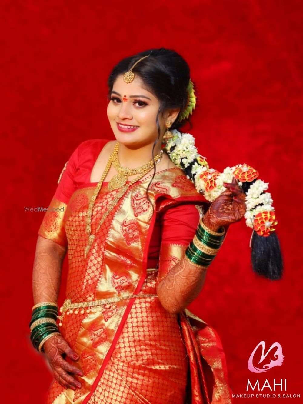 Photo From SOUTH Indian bride looks - By Mahi Makeup Studio and Salon