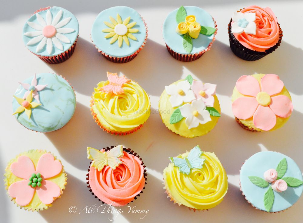 Photo of pastel cupcakes