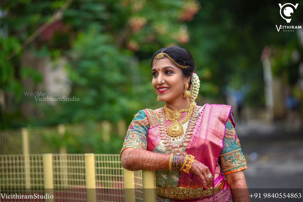 Photo From Anjana + Sanjai I Brahmin wedding - By Vicithiram Studio