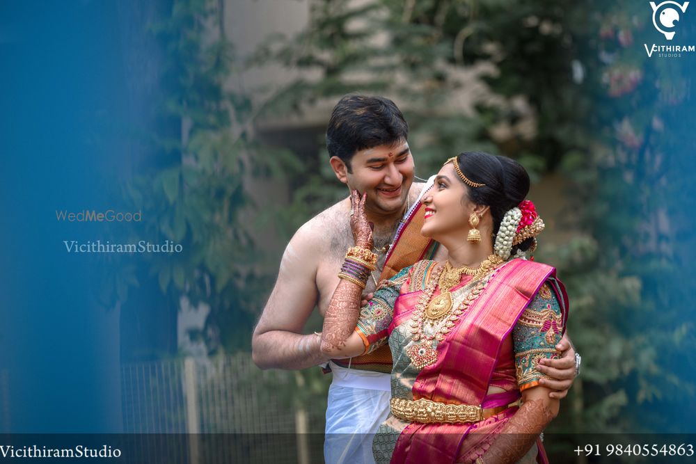 Photo From Anjana + Sanjai I Brahmin wedding - By Vicithiram Studio