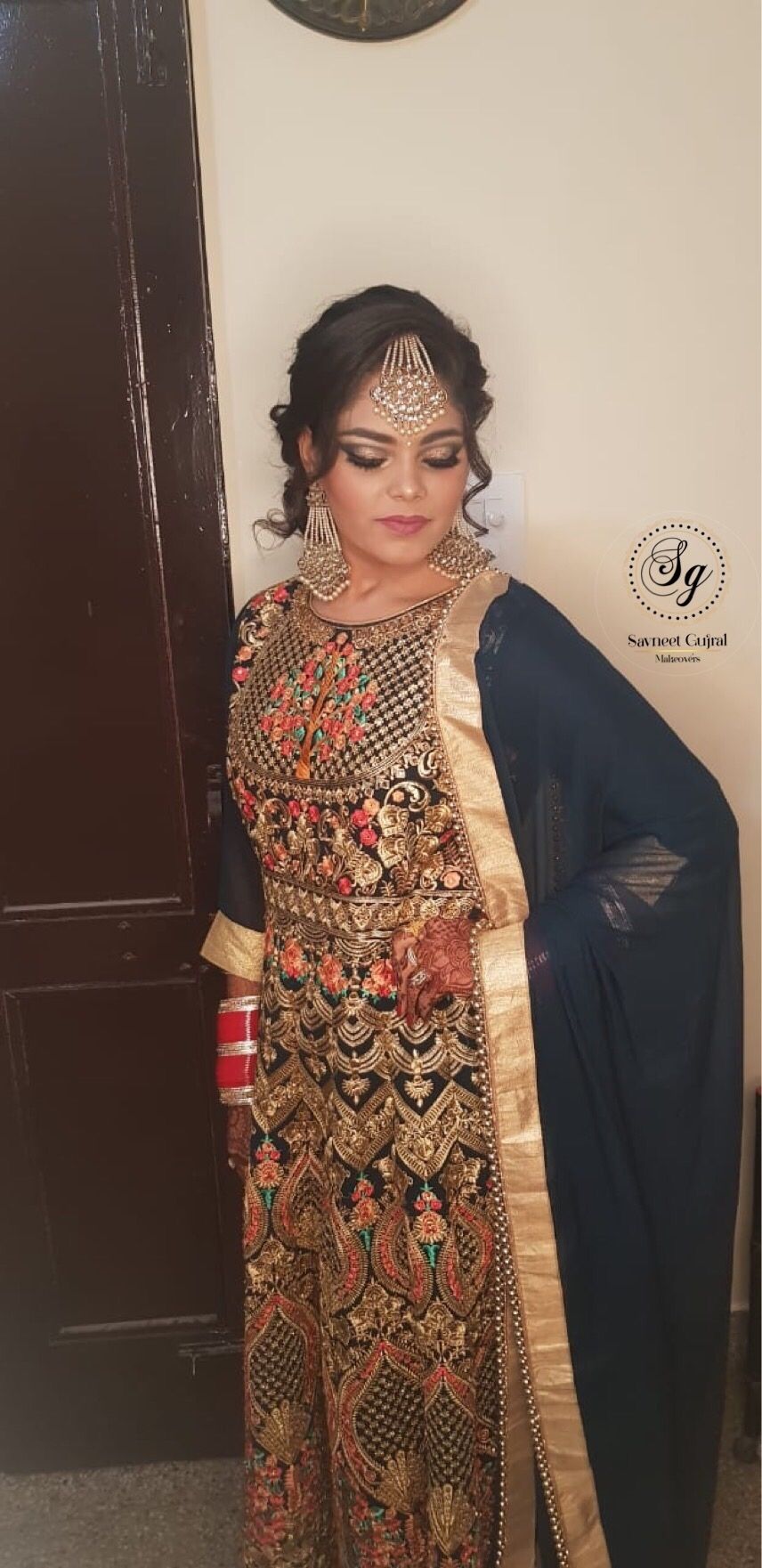 Photo From Dilpreet’s Reception Look - By Savneet Gujral Makeovers