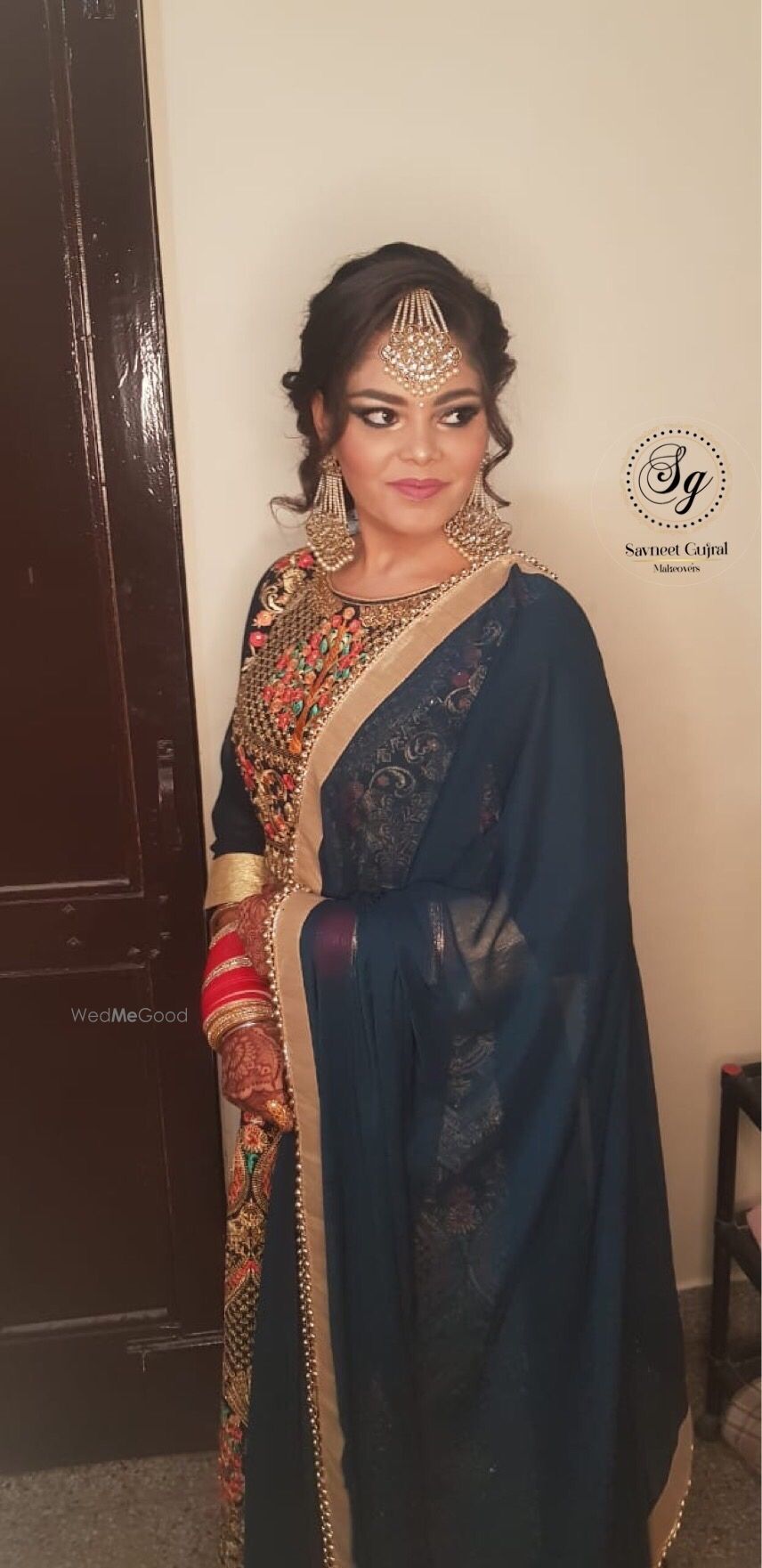 Photo From Dilpreet’s Reception Look - By Savneet Gujral Makeovers