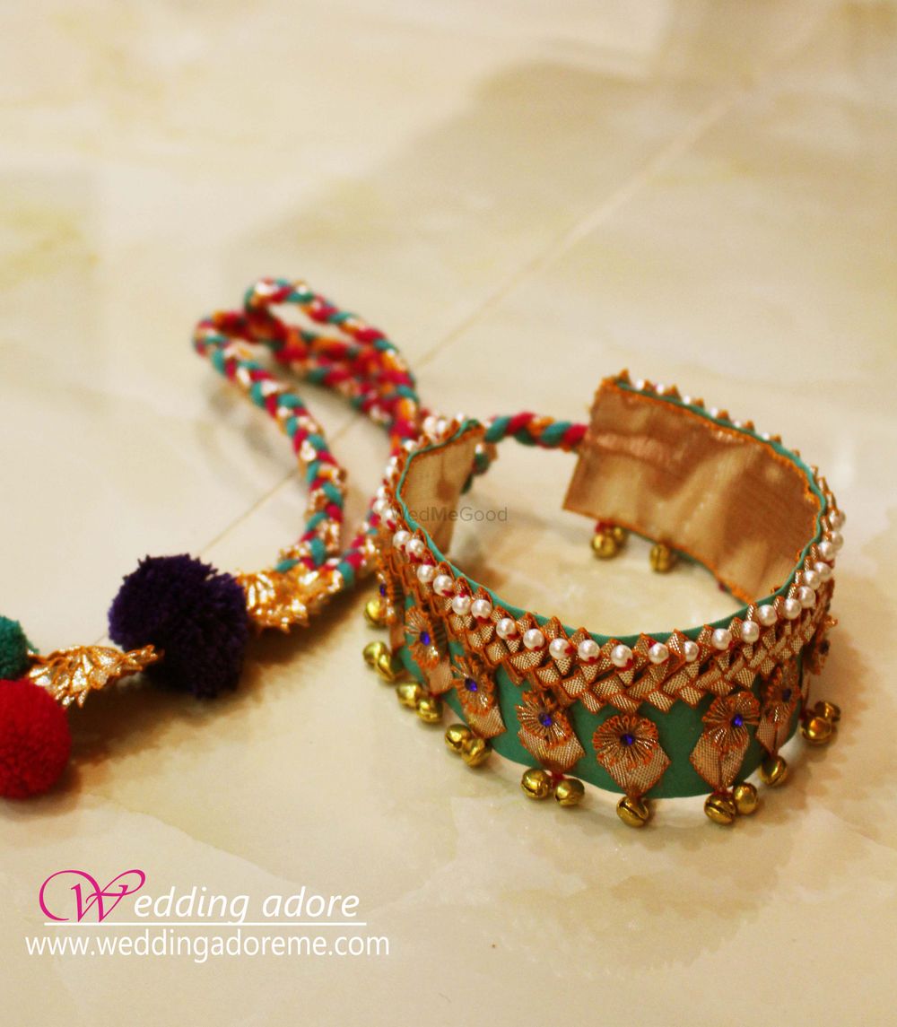 Photo of Turquoise and Red Gota Bracelet