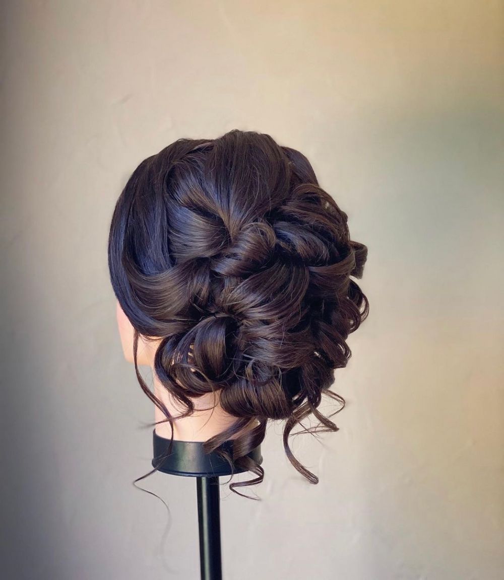 Photo From Wedding/Reception Hairstyles - By Pinch o Peach Studio