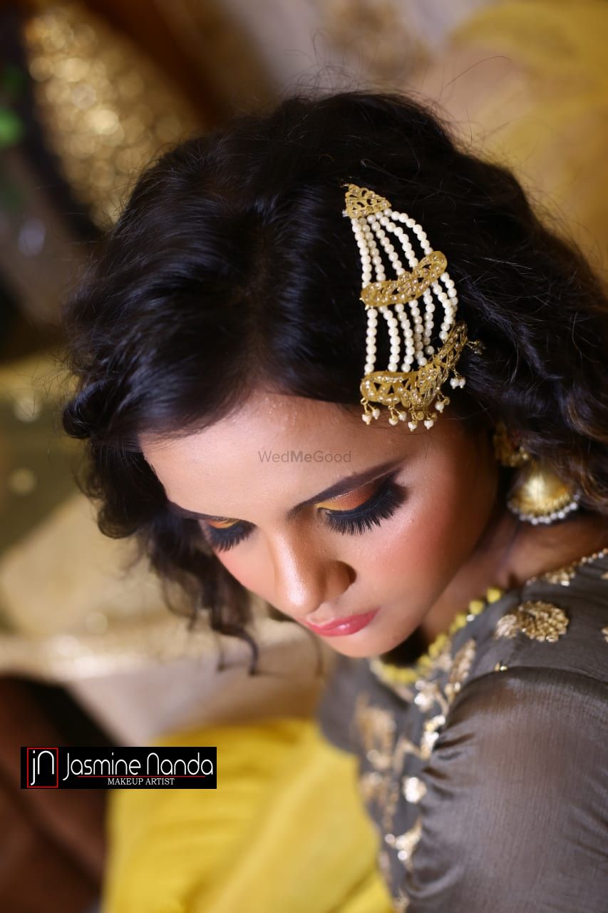 Photo From haldi/ Mehandi / bangle ceremony look - By Jasmine Nanda Makeup Artist