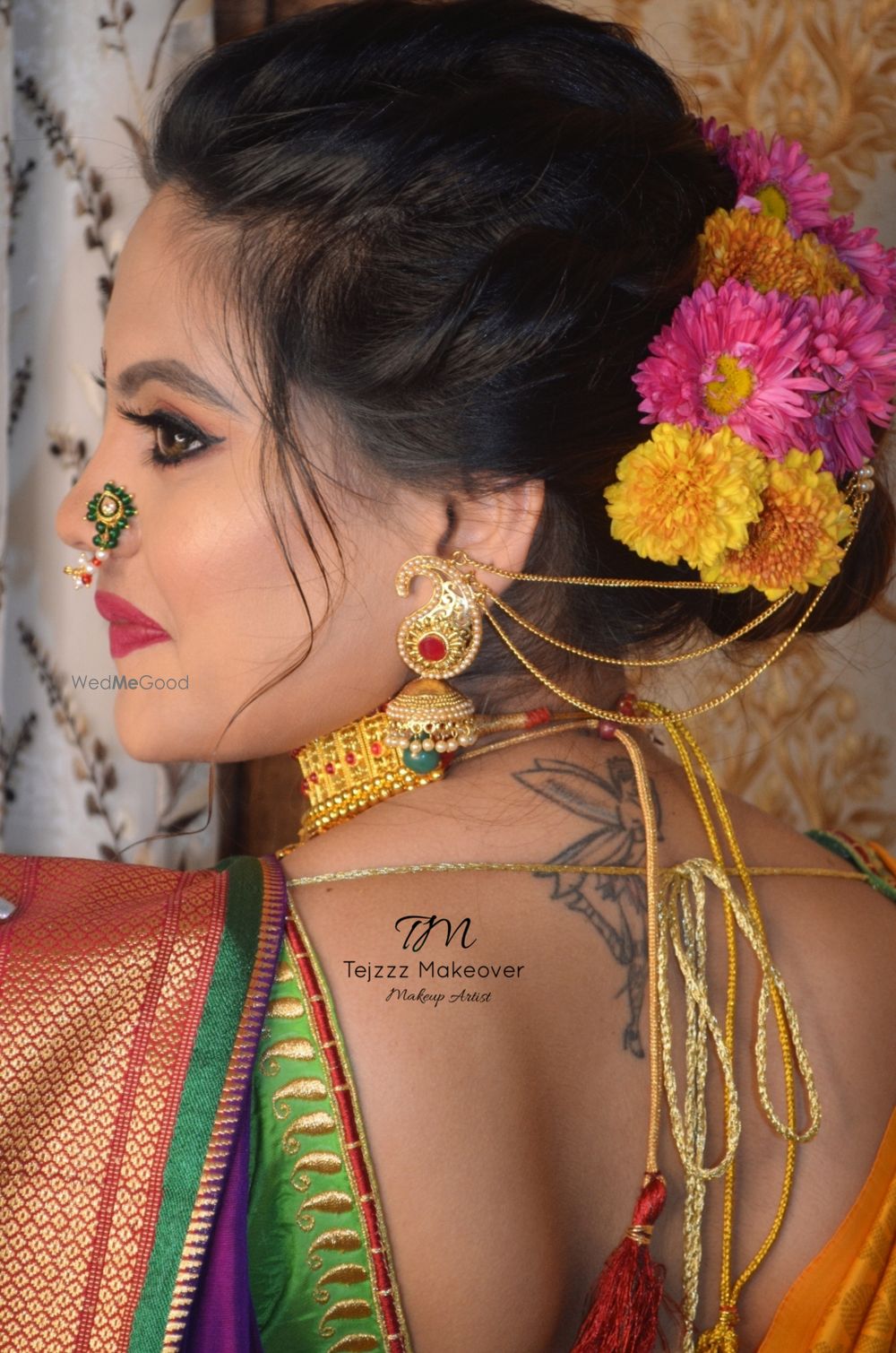 Photo From Airbrush Bridal Maharashtrian Makeover - By Tejzzz Makeover