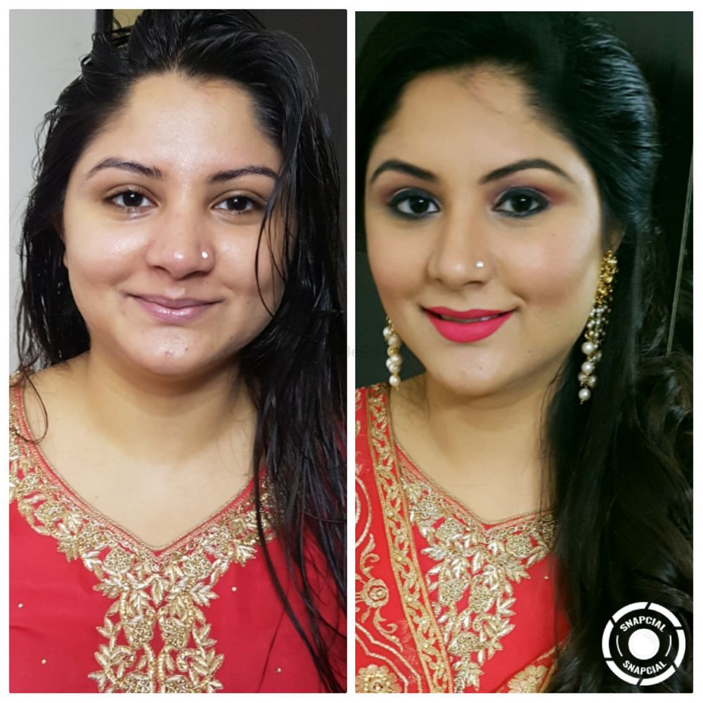 Photo From Engagement Makeup - By Harpreet Sarang Makeovers