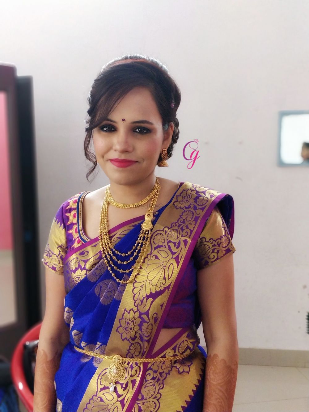 Photo From Soumya's wedding - By Makeup by Chaitra