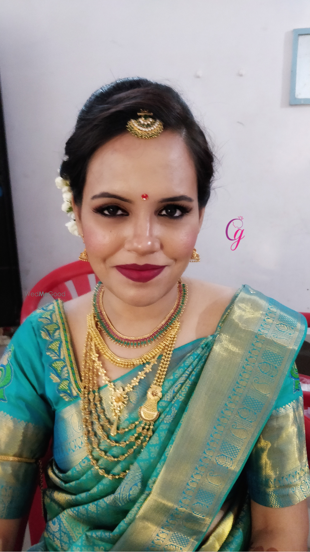 Photo From Soumya's wedding - By Makeup by Chaitra