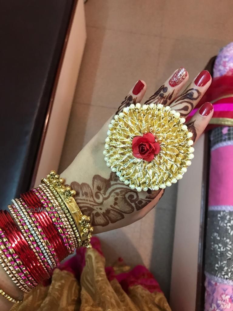 Photo From karwachauth - By Gota Floral Jewellery by Sana