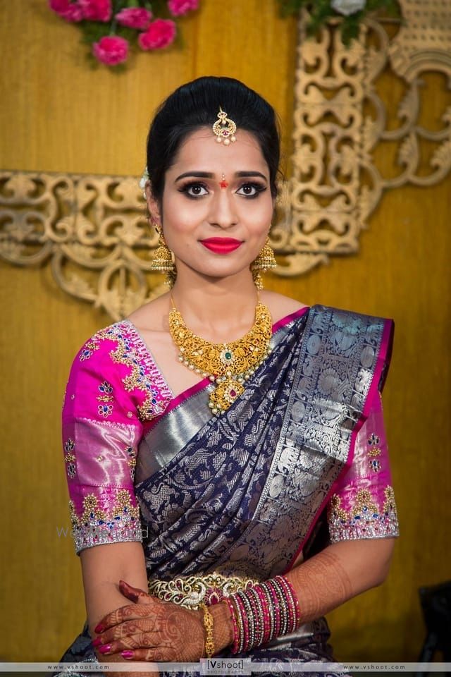 Photo From Anusha’s Engagement look  - By Wow Bridal Studio