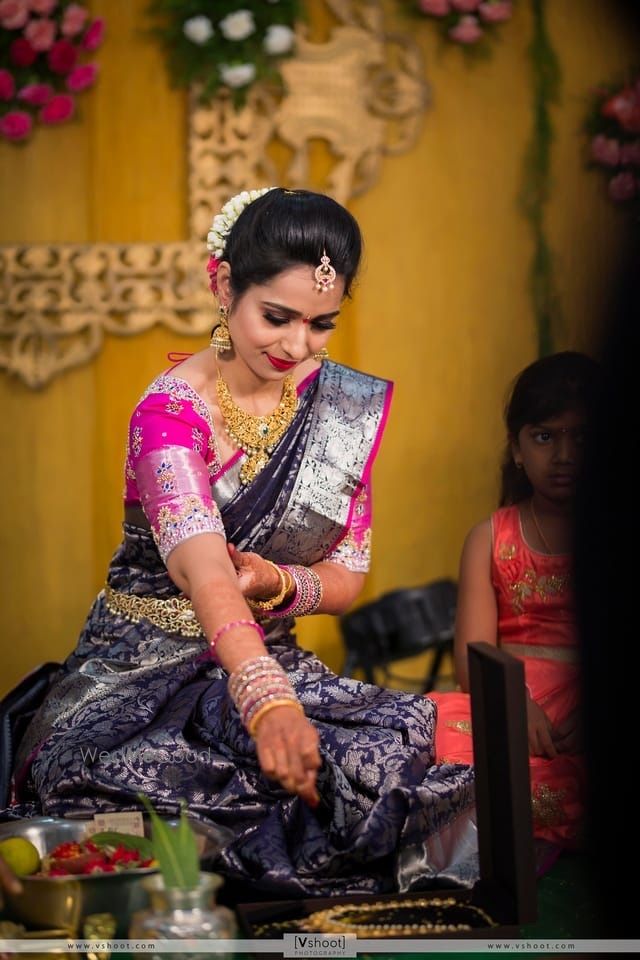 Photo From Anusha’s Engagement look  - By Wow Bridal Studio