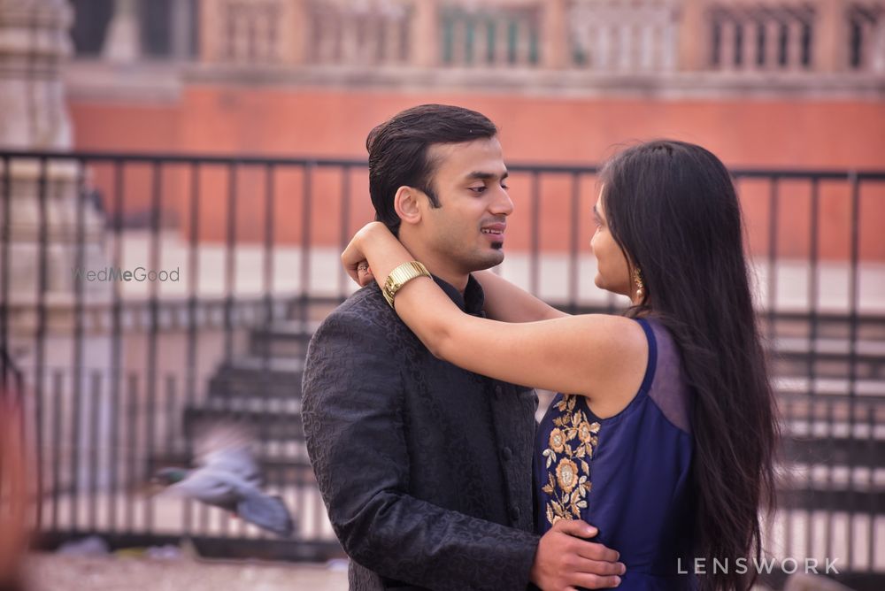 Photo From Pranshu & Divya prewwdding pics - By Lenswork Studio